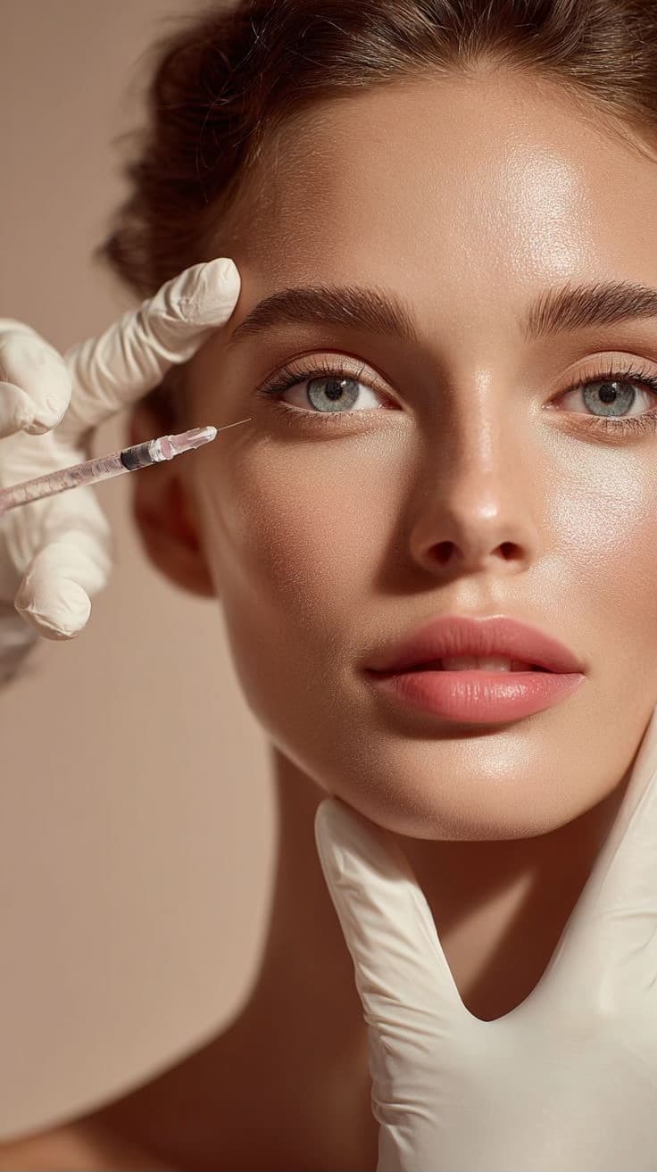 Upper face injectables